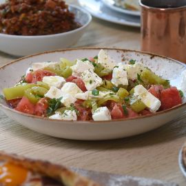 Hot Greek Salad