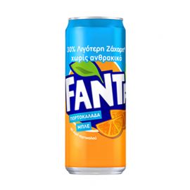 Fanta Blue Carbon-free Orangeade